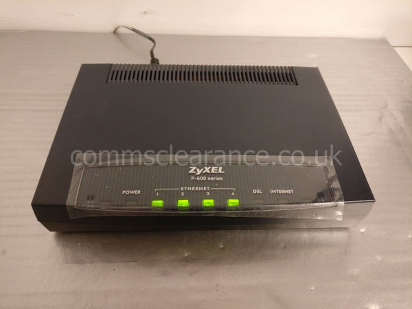 Zyxel P-661H-D1 Router inc PSU and DSL Cable